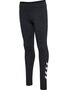 Hummel Hmljr Logo Tights - black melange