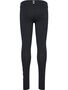 Hummel Hmljr Logo Tights - black melange