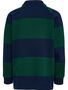 Hummel Hmljr Loose Striped Polo L/S - dress blues