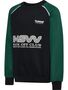 Hummel Hmljr Oversized Crew Hsw - dark green