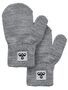 Hummel Hmlmini Knit Mittens 2-Pack - grey melange