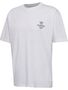 Hummel Hmlloose Tee S/S Club Sportswear - white/dark green