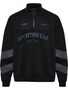 Hummel Hmloversized Halfzip Sw - black/ebony