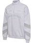 Hummel Hmloversized Halfzip Sw - light grey melange
