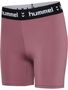 Hummel Hmlpulse Mid Waist Short Tights - wistful mauve