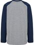 Hummel Hmljr Raglan Loose T-Shirt L/S Bee - dress blues