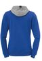 Kempa CORE 2.0 KAPUZENJACKE WOMEN - royal/dark grau melange