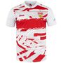 Jako Vfb Warm-Up T-Shirt - wei�/rot