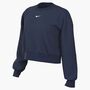 Nike W Nsw Phnx Flc Oos Crew - midnight navy/sail