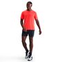Nike M Nk Df Uv Miler Ss - bright crimson/reflective silv