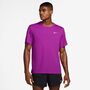 Nike M Nk Df Uv Miler Ss - vivid purple/reflective silv
