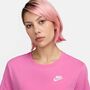 Nike W Nsw Club Ss Tee - playful pink