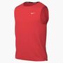 Nike M Nk Df Miler Tank - bright crimson/reflective silv
