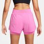 Nike W Nk One Df Hr 3In 2N1 Short - playful pink/reflective silv