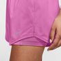Nike W Nk One Df Hr 3In 2N1 Short - playful pink/reflective silv