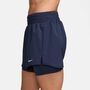 Nike W Nk One Df Hr 3In 2N1 Short - midnight navy/reflective silv