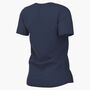 Nike W Nk Df Rlgd Ss Tee - midnight navy/white