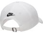 Nike U Nk Club Cap U Cb Jdi L - white/black