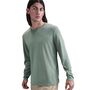 Nike M Nk Df Uv Miler Top Ls - clay green/reflective silv
