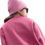 Nike G Nsw Club Flc Ovrszd Crew Lbr - sweet beet/sweet beet/white