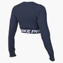 Nike Nike Pro Df 365 Crop Ls - midnight navy/white