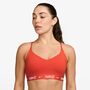 Nike W Nk Df Indy Lgt Spt Bra - picante red
