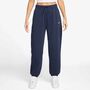 Nike W Nsw Phnx Flc Hr Os Pant 2 - midnight navy/sail