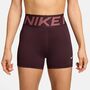 Nike W Np Sculpt Df Hr 3In Short - burgundy crush/white