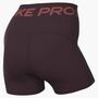 Nike W Np Sculpt Df Hr 3In Short - burgundy crush/white