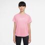 Nike G Nk Df One Std Ss Top Hbr - med soft pink/white