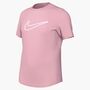 Nike G Nk Df One Std Ss Top Hbr - med soft pink/white