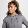 Nike W Nk One Tf Fz Hoodie Lbr - carbon heather