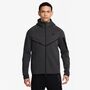 Nike M Nk Tch Flc Fz Wr Hoodie - black heather/black