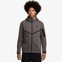 Nike M Nk Tch Flc Fz Wr Hoodie - cave stone/black