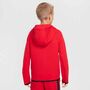 Nike B Nsw Tch Flc Fz - Pd - university red/black/black