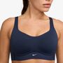 Nike W Nk Alate Hs Conv Bra - midnight navy/white