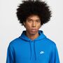 Nike M Nk Club Ft Po Hoodie - lt photo blue/lt photo blue/white