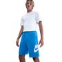 Nike M Nk Club Alumni Ft Short - lt photo blue/lt photo blue/white