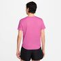 Nike W Nk Tempo Df Ss Top - playful pink/reflective silv