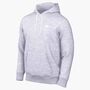 Nike M Nk Club Bb Po Hoodie - birch heather/white/white
