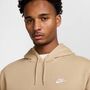 Nike M Nk Club Bb Po Hoodie - parachute beige/parachute beige/whi