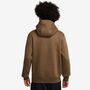 Nike M Nk Club Bb Po Hoodie - mosswood brown/mosswood brown/white