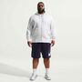 Nike M Nk Club Bb Fz Hoodie - birch heather/white/white