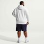 Nike M Nk Club Bb Fz Hoodie - birch heather/white/white