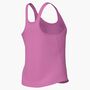 Nike W Nk One Clsc Df Strpy Tank Wt - playful pink/white