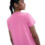 Nike W Nk One Classic Df Ss Top Wt - playful pink/white