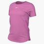 Nike W Nk One Classic Df Ss Top Wt - playful pink/white