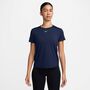 Nike W Nk One Classic Df Ss Top Wt - midnight navy/white