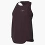 Nike W Nk Tempo Nvlt Df Tank - burgundy crush/reflective silv