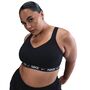 Nike W Nk Df Indy Hgh Spt Bra - black/black/white